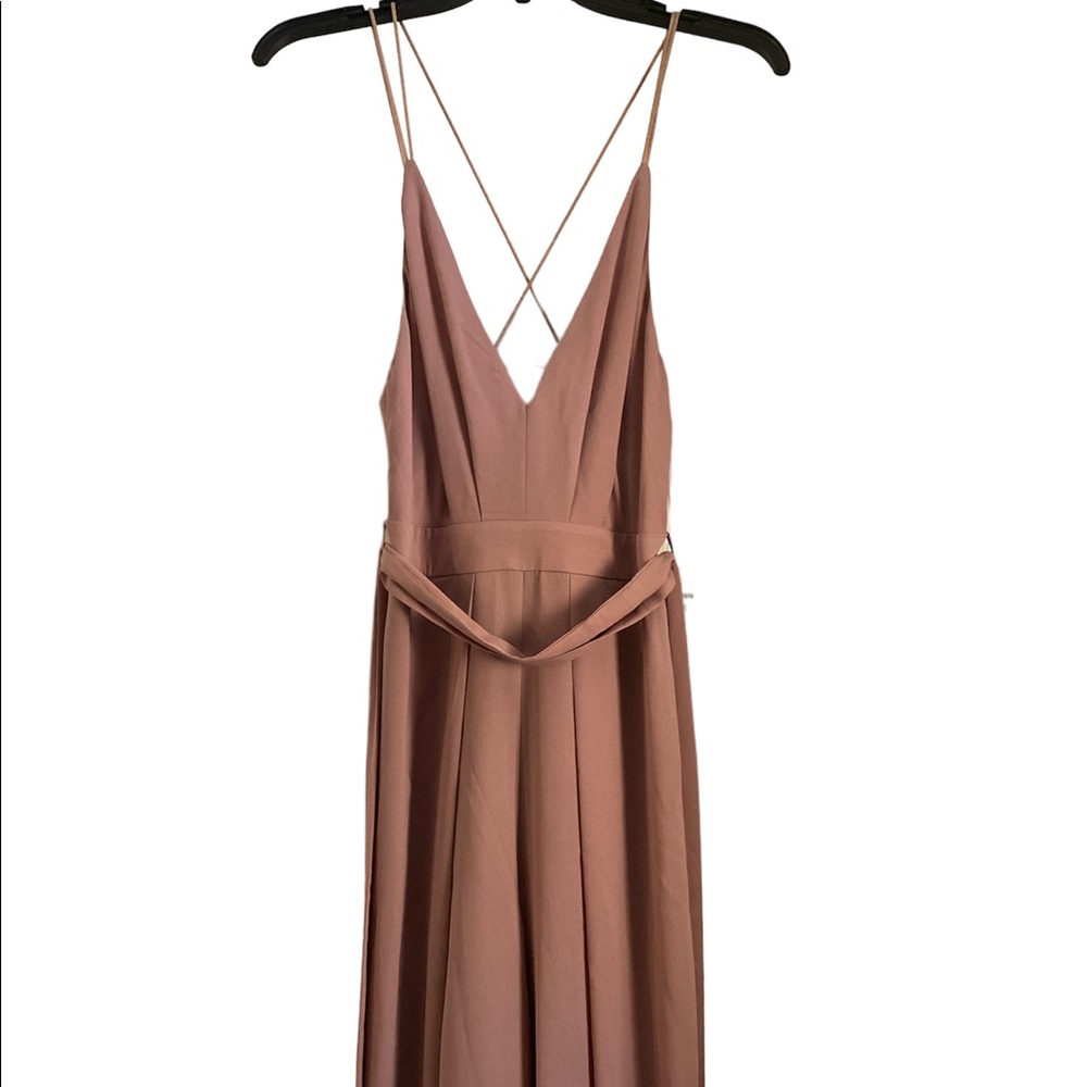Mauve jumpsuit. Never worn! Super cute